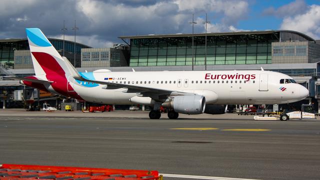 D-AEWV:Airbus A320-200:Eurowings